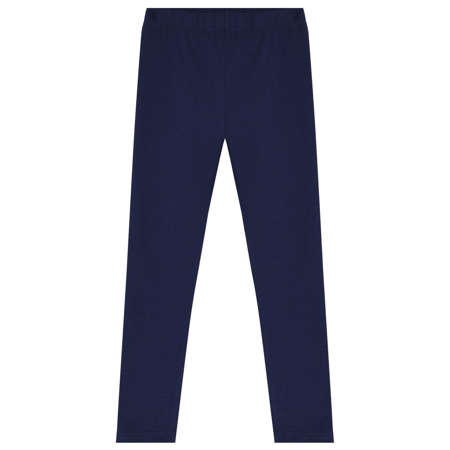 Girls White & Navy Blue Leggings Set, 2, hi-res image number null