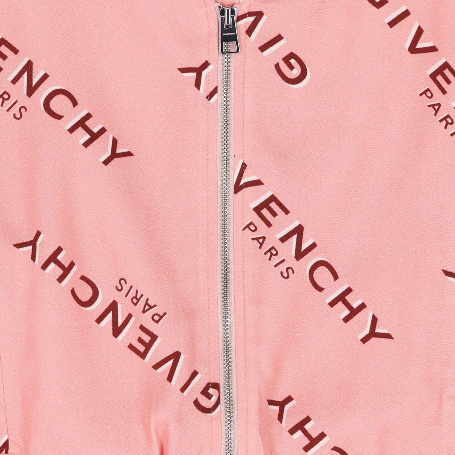 Girls Pink Logo Shorts Set, 1, hi-res
