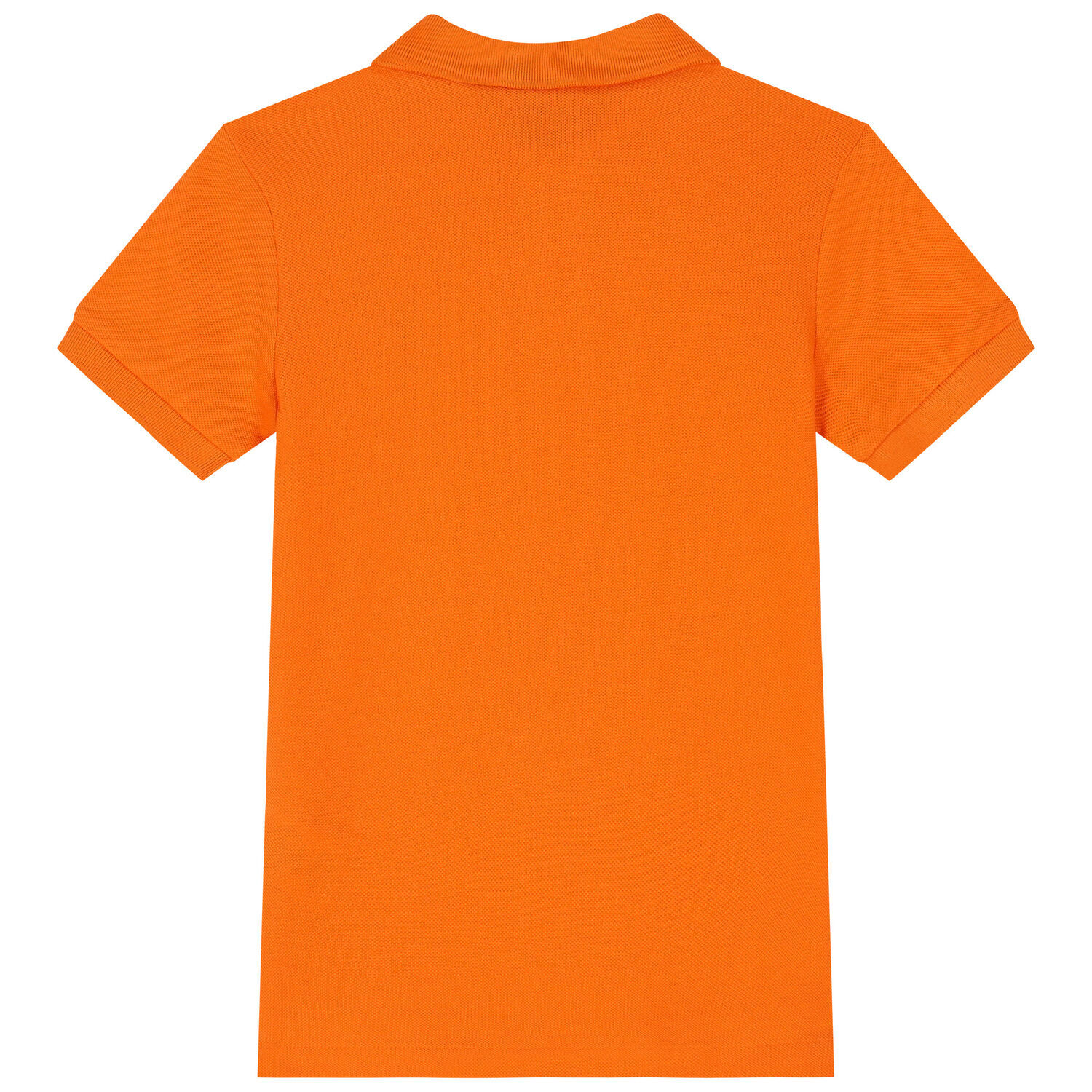 Boys Orange Logo Polo Shirt, 1, hi-res