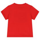 Red Teddy Bear Logo T-Shirt, 3, hi-res