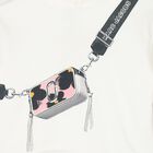 Girls Ivory Logo Bag Hooded Top, 1, hi-res