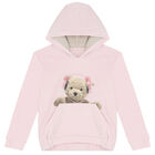 Girls Pink Teddy Leggings Set, 1, hi-res