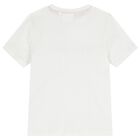 Boys White Logo T-Shirt, 2, hi-res