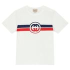 White Cotton Logo T-Shirt, 1, hi-res