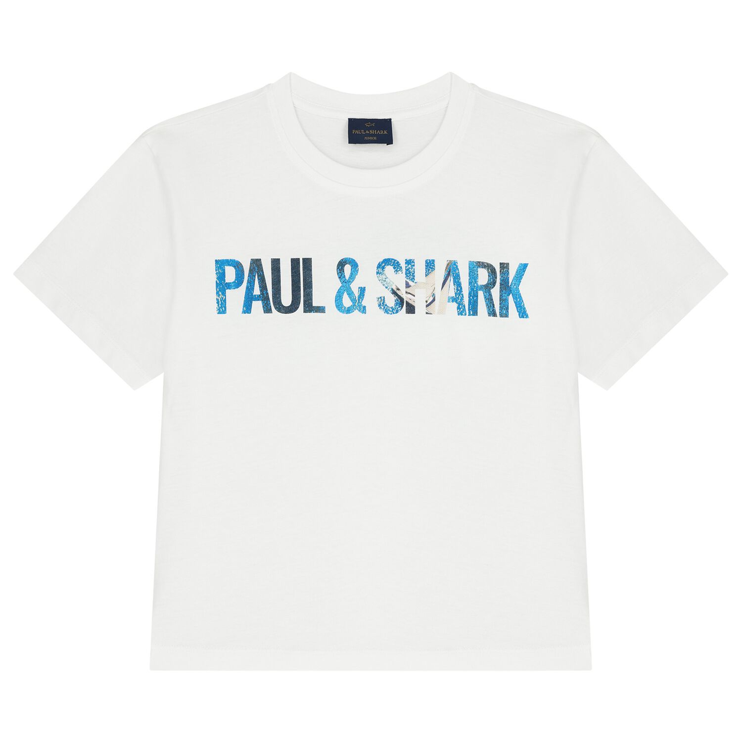 Boys Black Logo T-Shirt, 1, hi-res