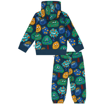 Younger Boys Blue Monster Tracksuit