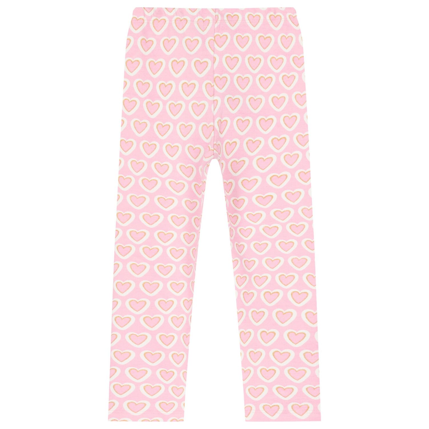 Girls Pink Heart Leggings Set, 1, hi-res image number null