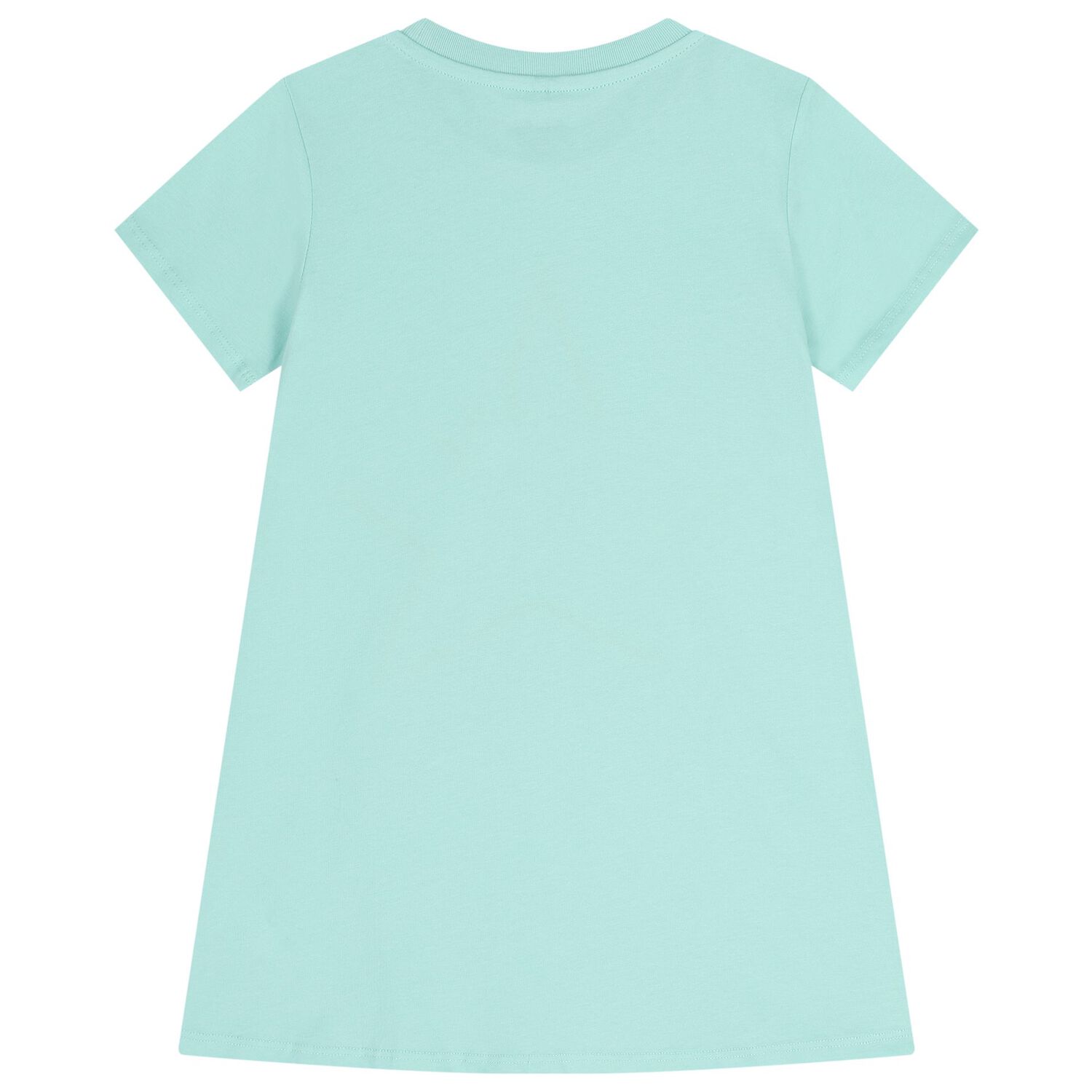 Girls Aqua Star Dress, 1, hi-res