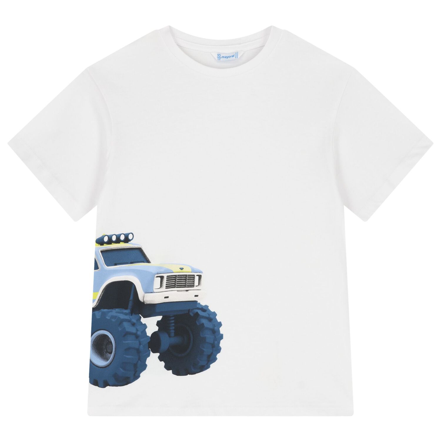 Boys White & Blue Shorts Set, 2, hi-res