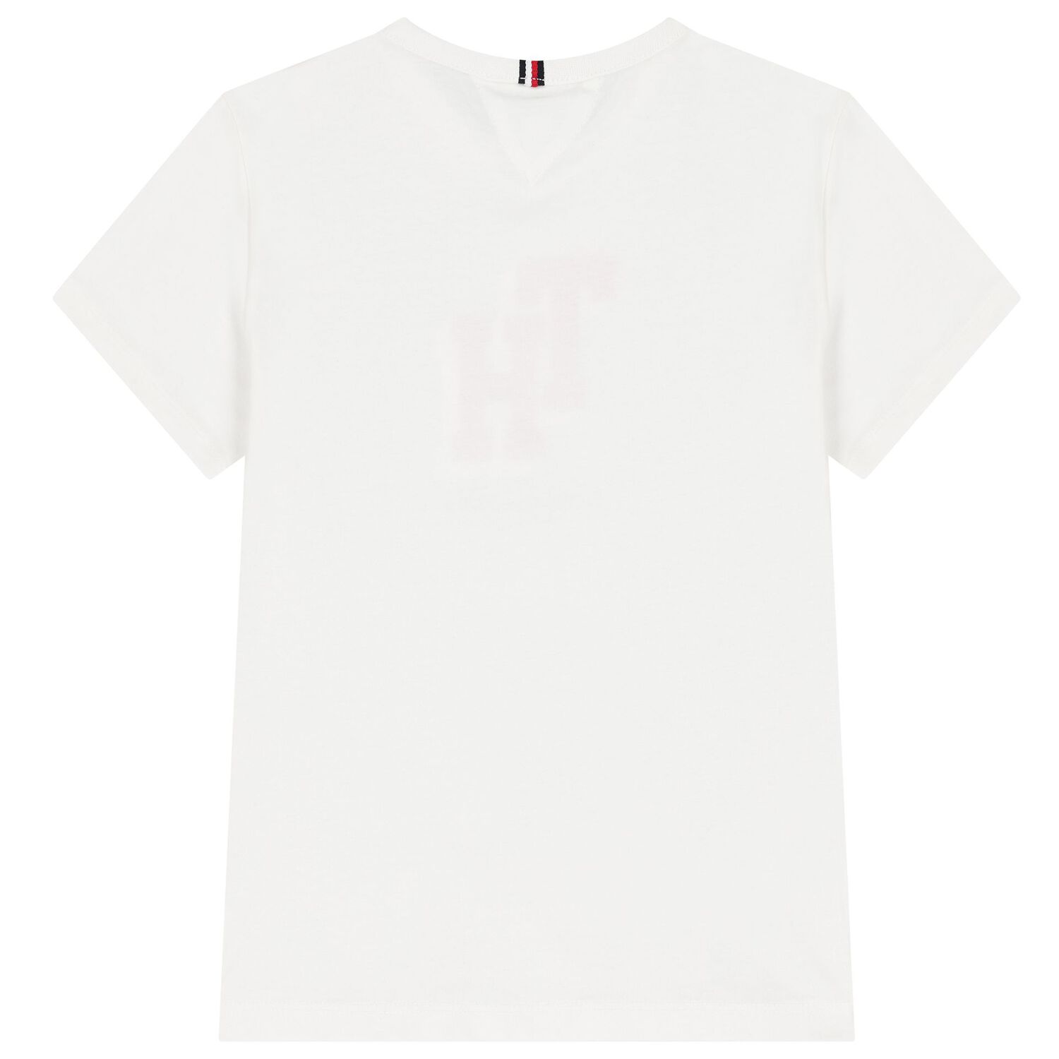 Boys White Logo T-Shirt, 5, hi-res