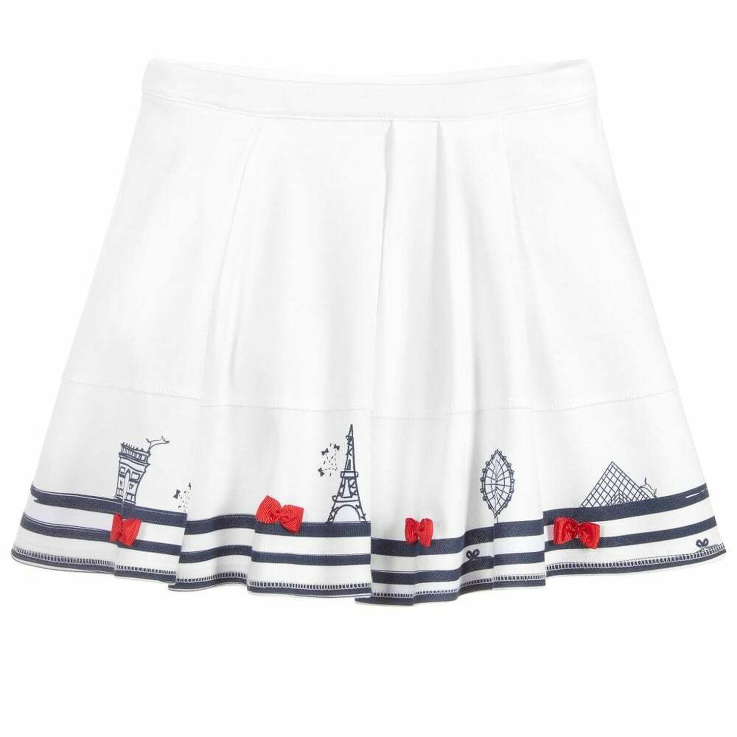 Girls White and blue, 1, hi-res