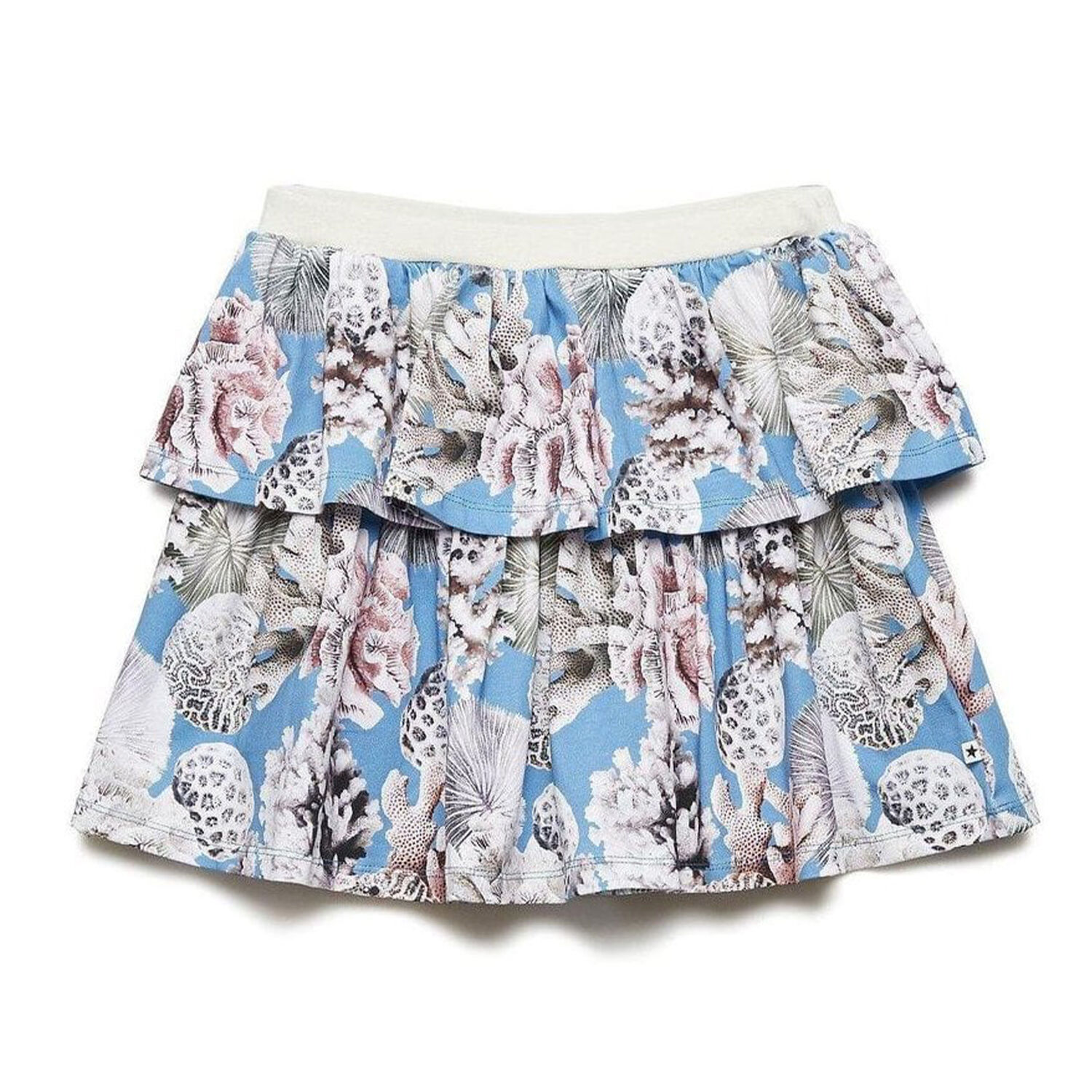 Girls 'Coral Reef' Print Skirt, 1, hi-res