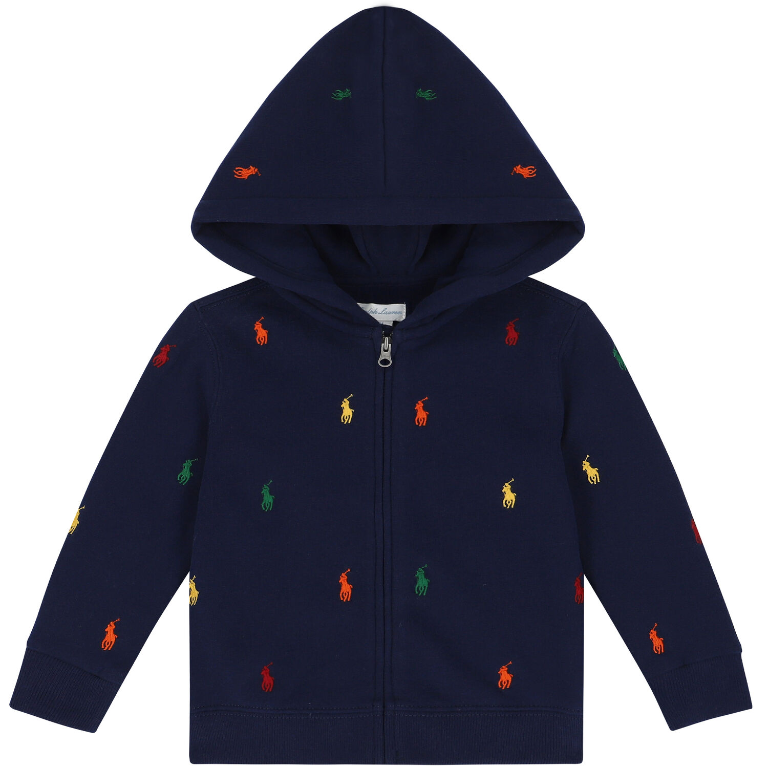 Baby Boys Navy Logo Tracksuit, 1, hi-res