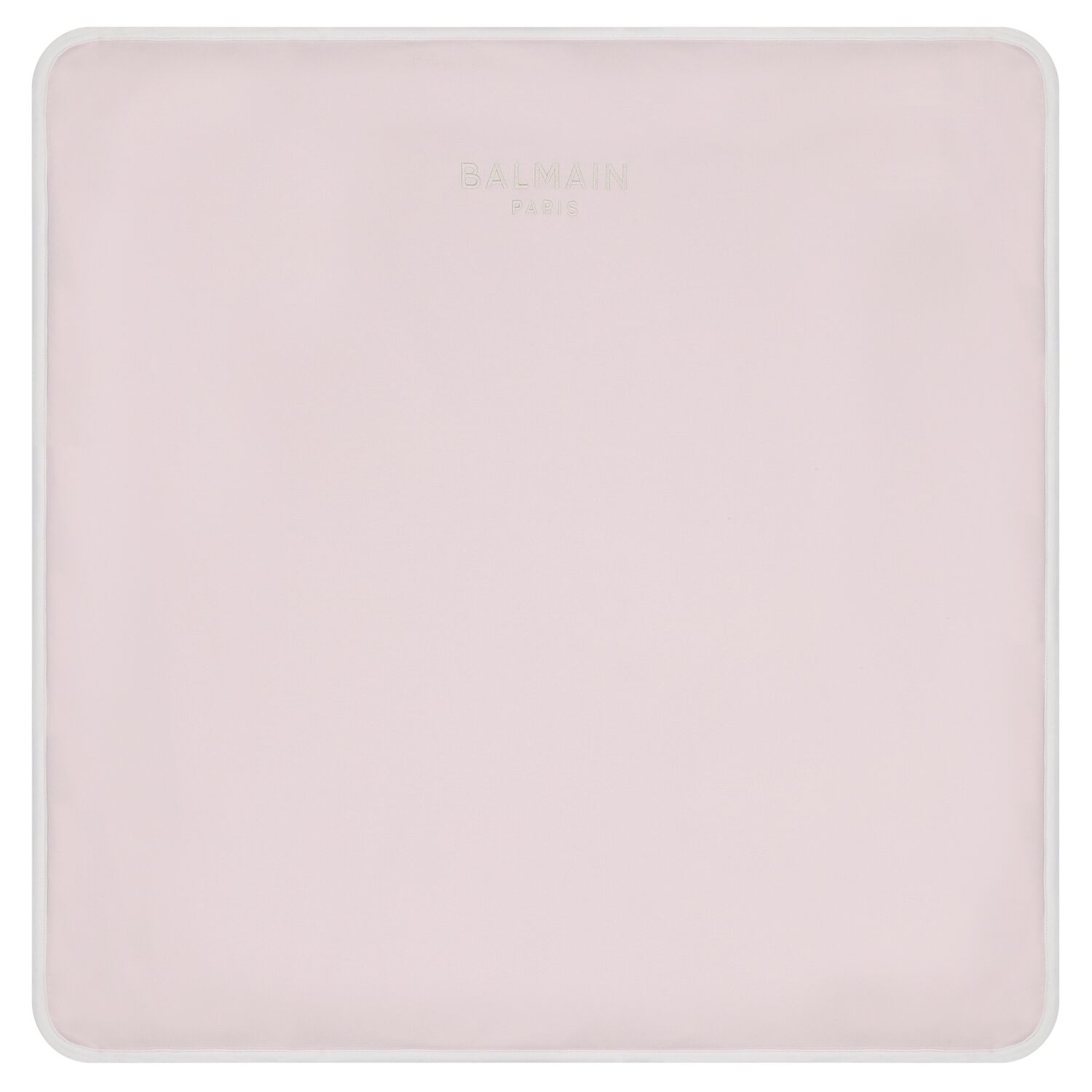 Baby Girls Pink & Gold Logo Blanket, 2, hi-res