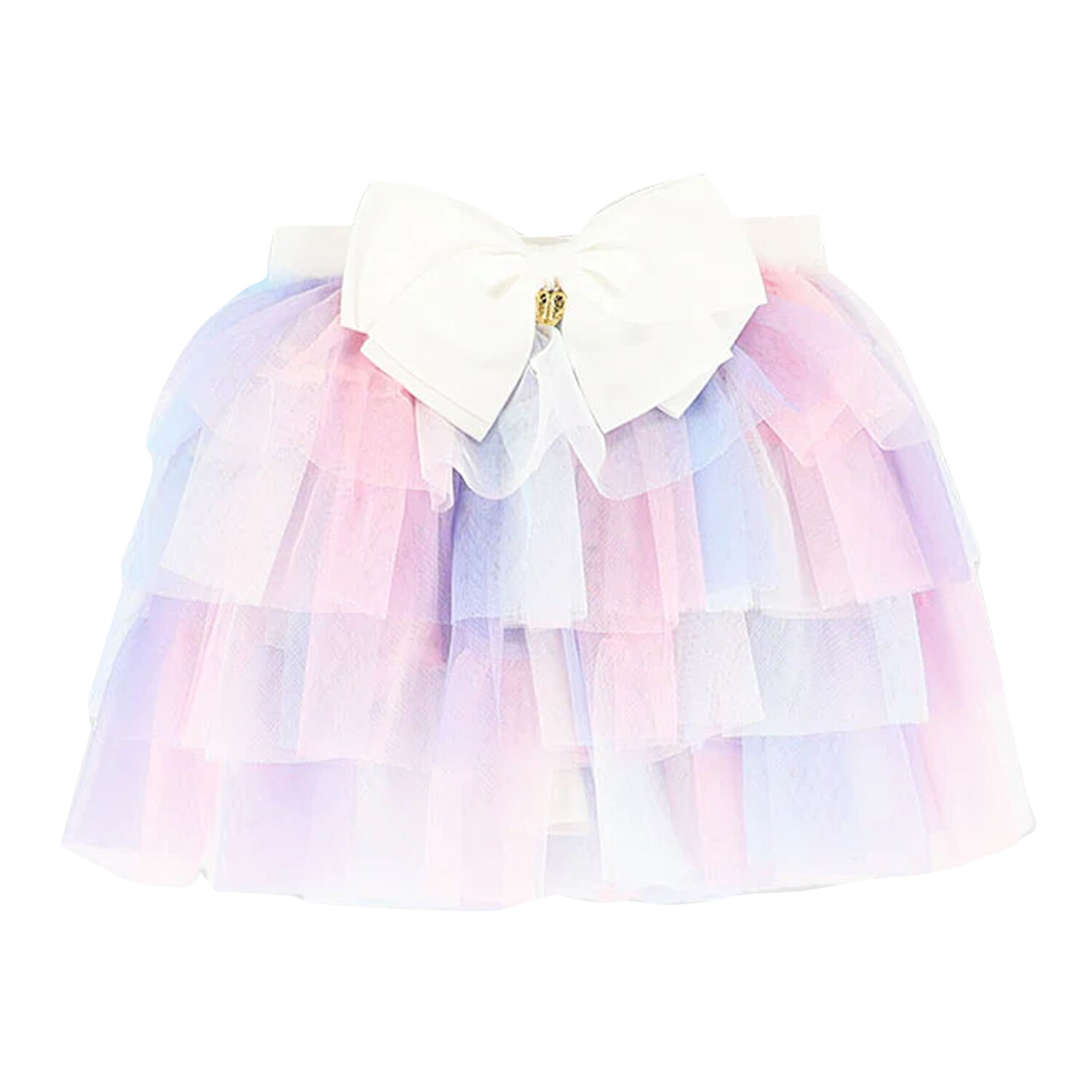 Girls Pink & Purple Tulle Skirt, 1, hi-res image number null