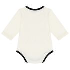 Ivory & Black Logo Babygrow Gift Set, 1, hi-res