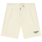 Boys Ivory Logo Shorts Set, 2, hi-res