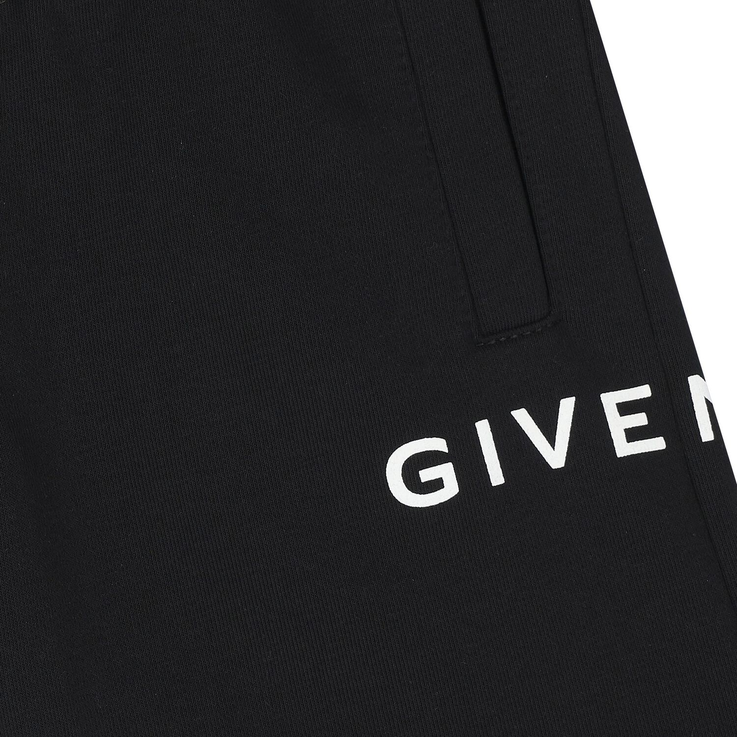 Boys Black Logo Shorts, 1, hi-res