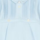 Baby Boys Blue Babygrow, 1, hi-res