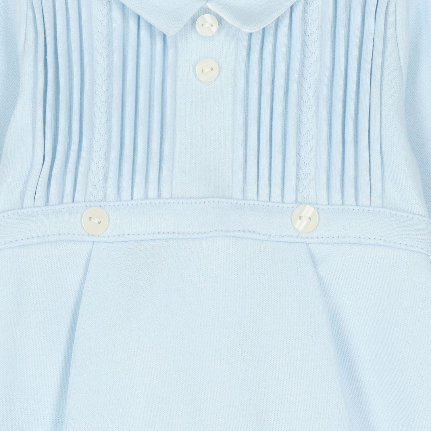 Baby Boys Blue Babygrow, 1, hi-res