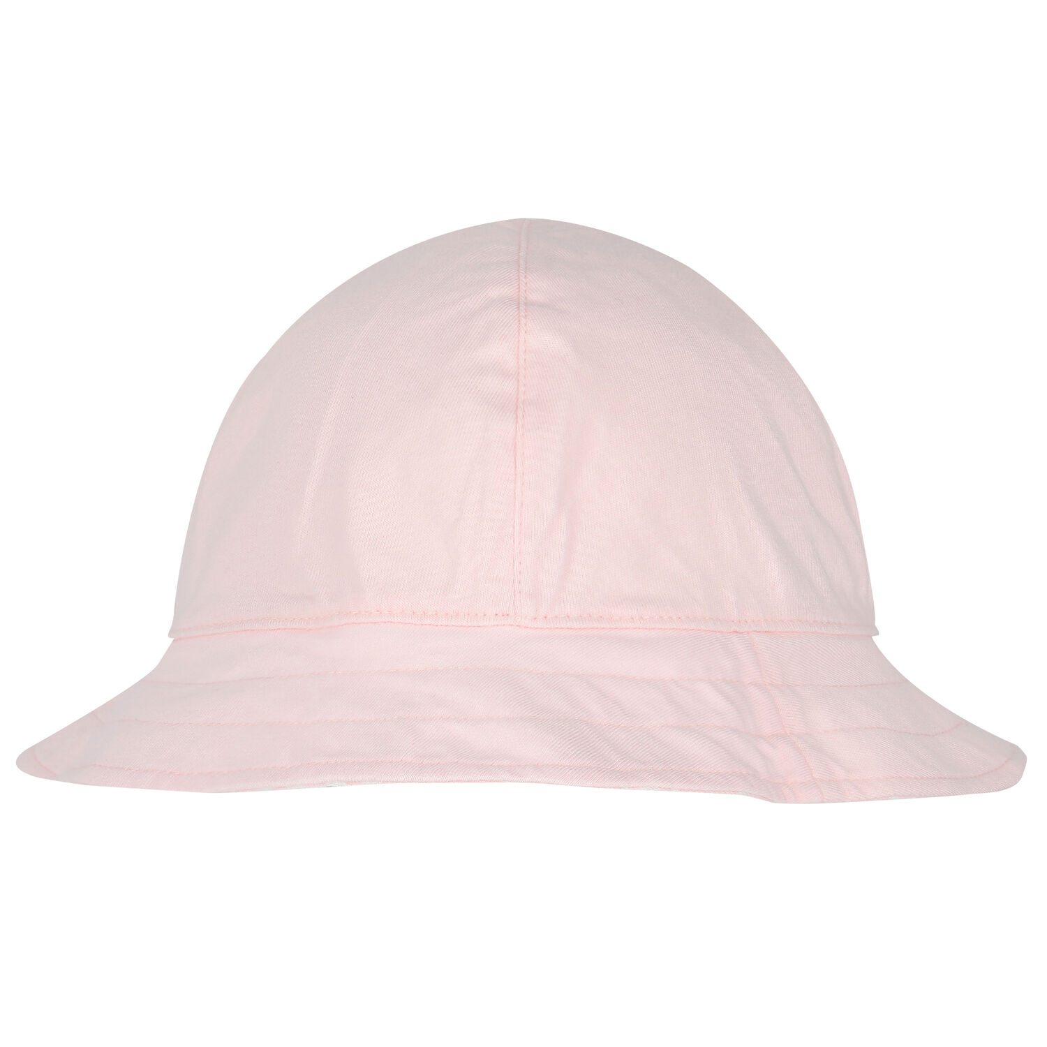 Baby Girls Pink Logo Reversible Hat, 1, hi-res