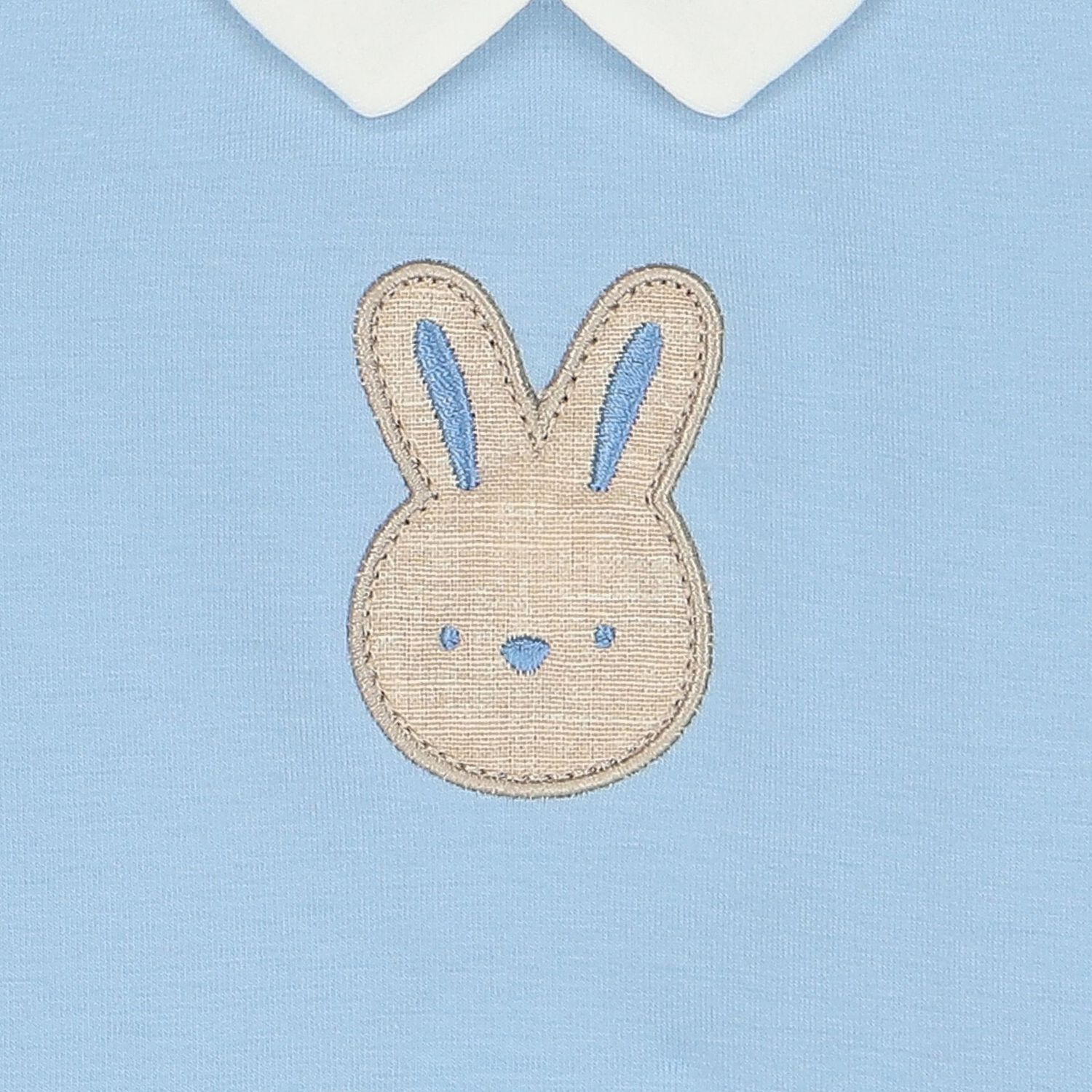 Baby Boys Blue Romper, 1, hi-res