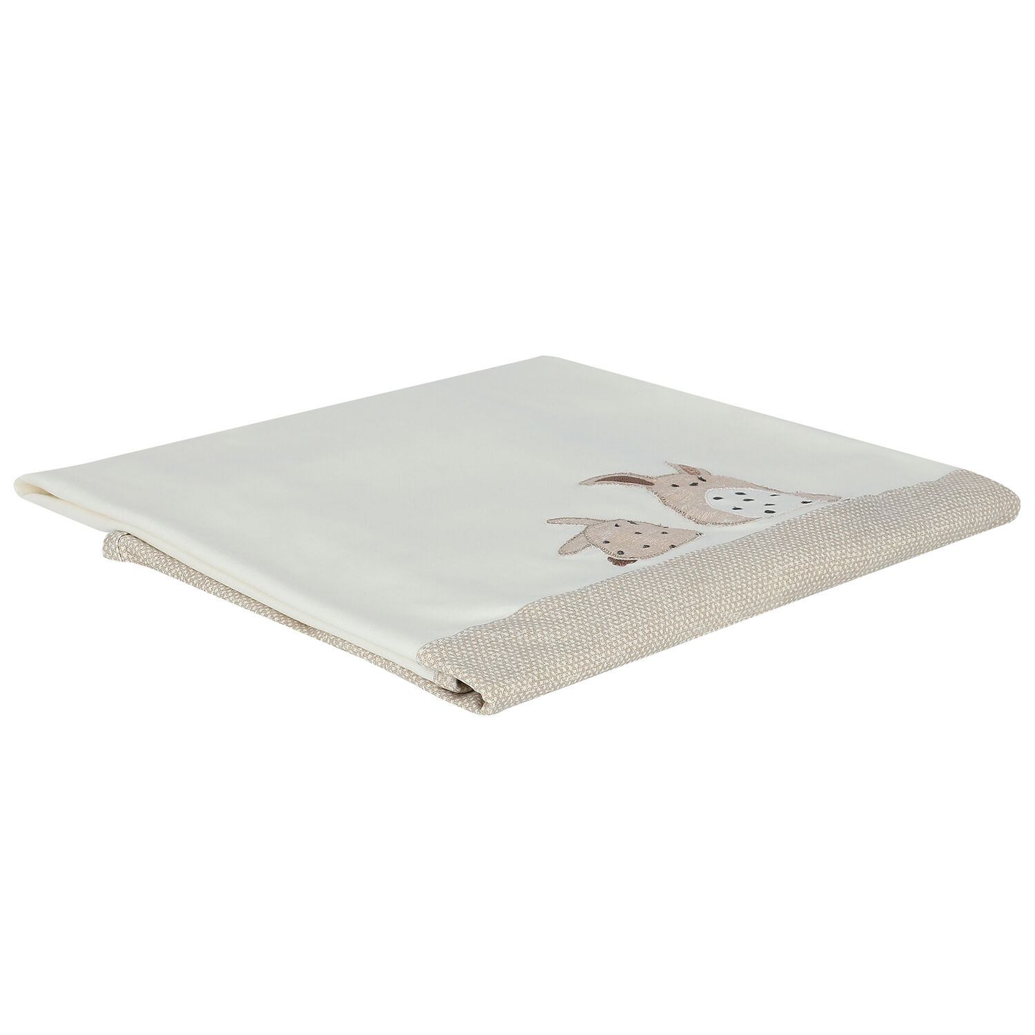 Beige & Ivory Baby Blanket, 1, hi-res