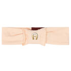 Baby Girls Pink Logo Headband, 2, hi-res