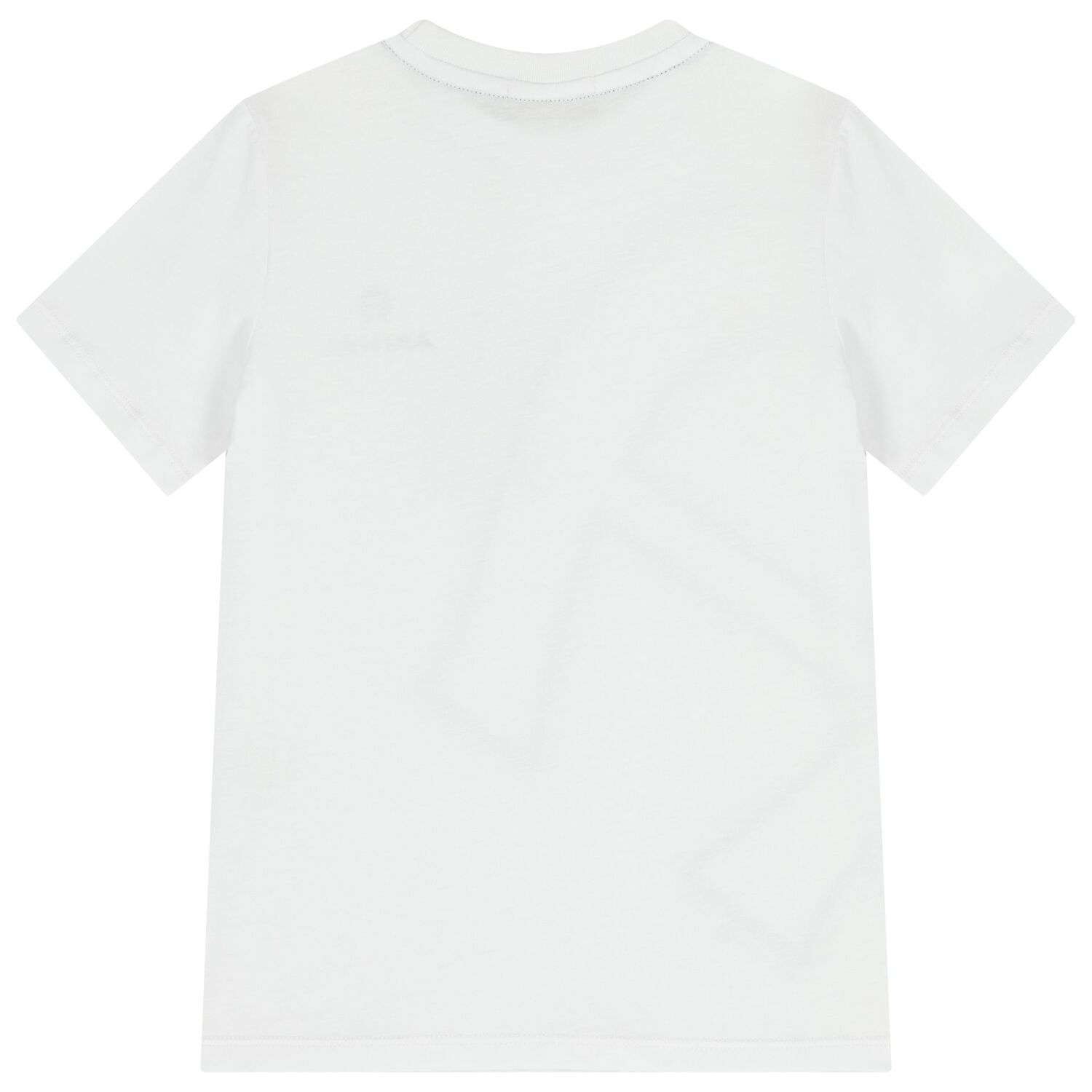 Boys White & Navy Blue Logo Shorts Set, 1, hi-res