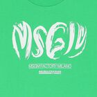 Boys Green Logo T-Shirt, 1, hi-res