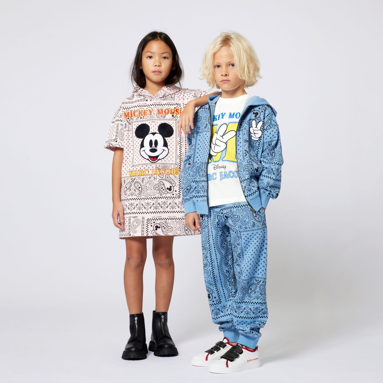 Blue Bandana Disney Joggers, 2, hi-res