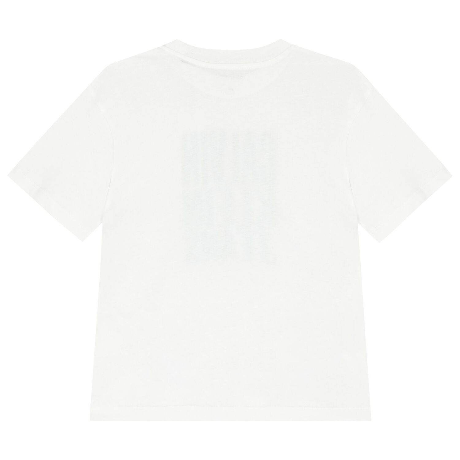Girls White Logo T-Shirt, 2, hi-res image number null