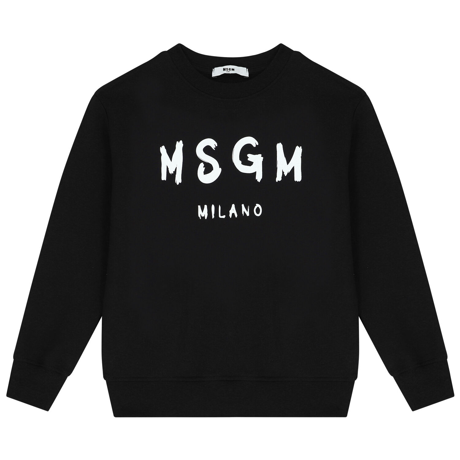Black Logo Sweatshirt, 1, hi-res
