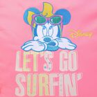 Girls Pink Ruffled Minnie Mouse Beach Bag, 1, hi-res