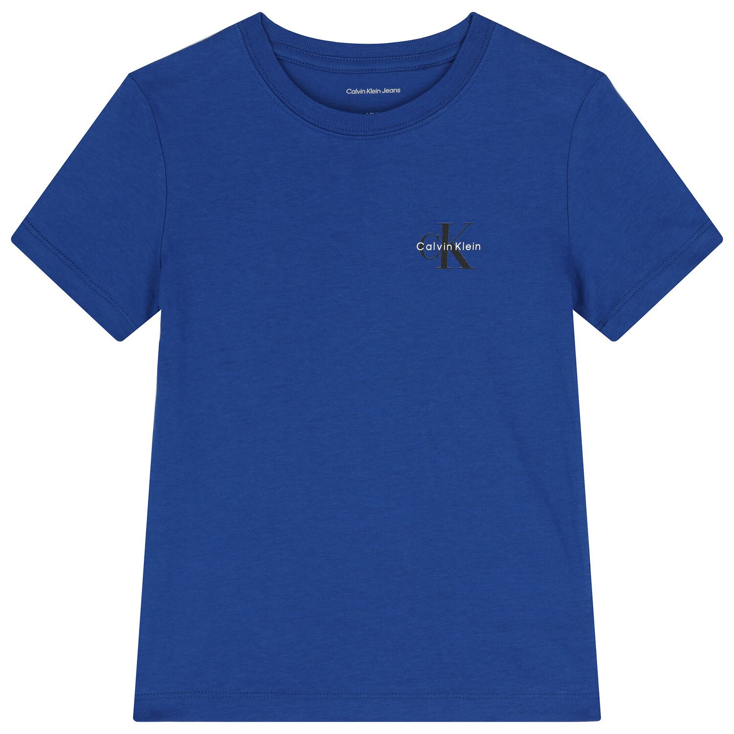 Boys Blue Logo T-Shirt, 3, hi-res