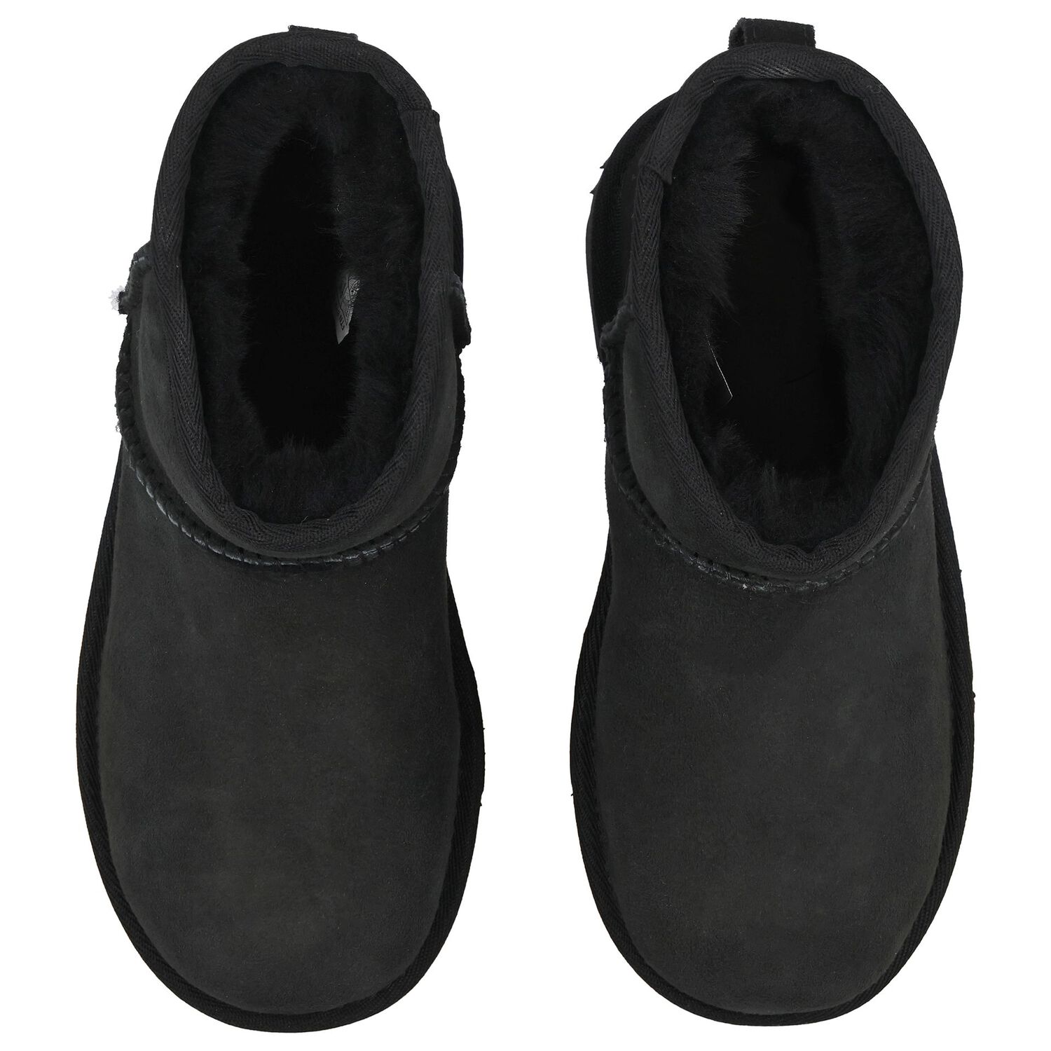Black Classic Mini II Suede Boots, 1, hi-res
