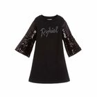 Girls Black Party Dress, 1, hi-res