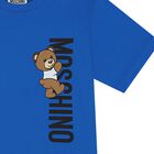 Blue Teddy Bear Logo T-Shirt, 2, hi-res