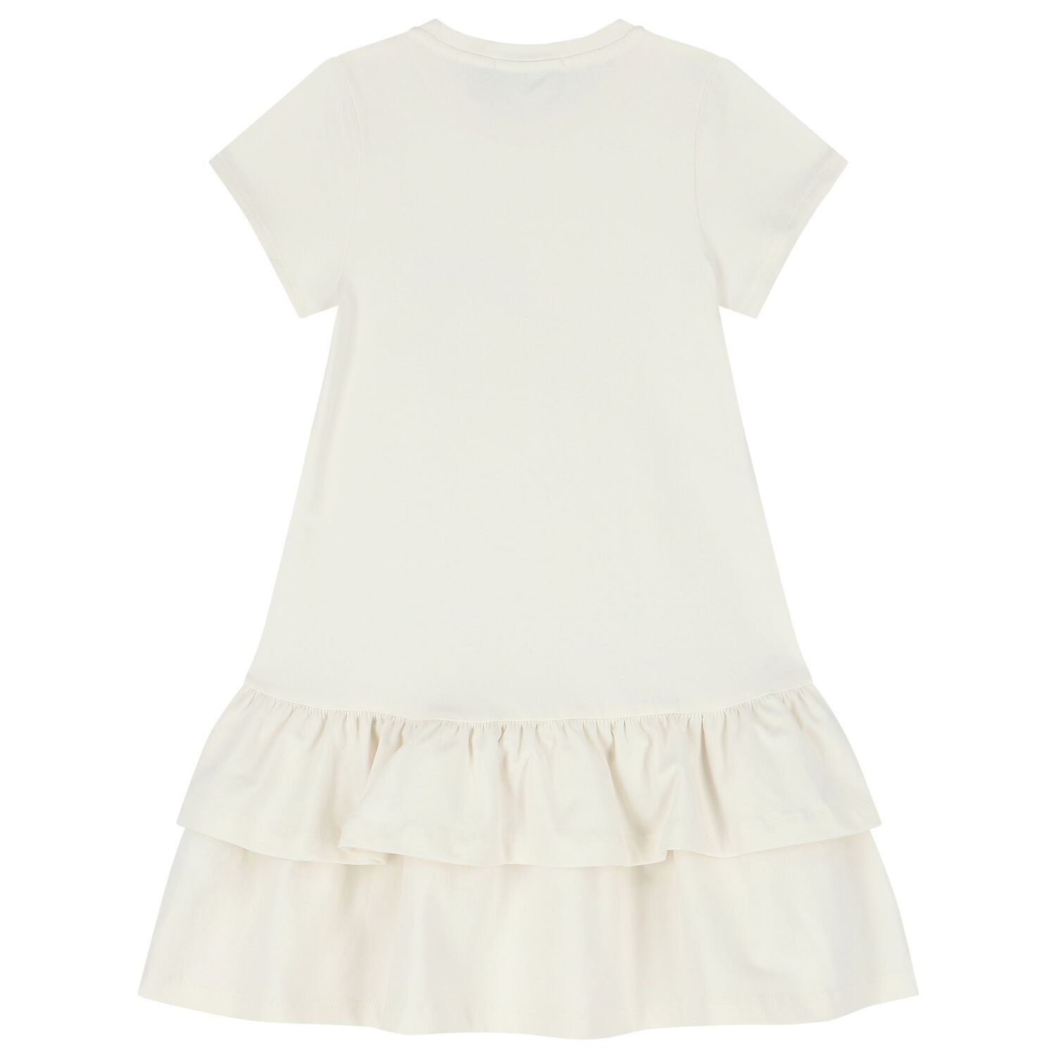 Girls Ivory Logo Bag Dress, 1, hi-res image number null