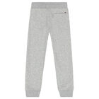 Boys Grey Logo Joggers, 1, hi-res