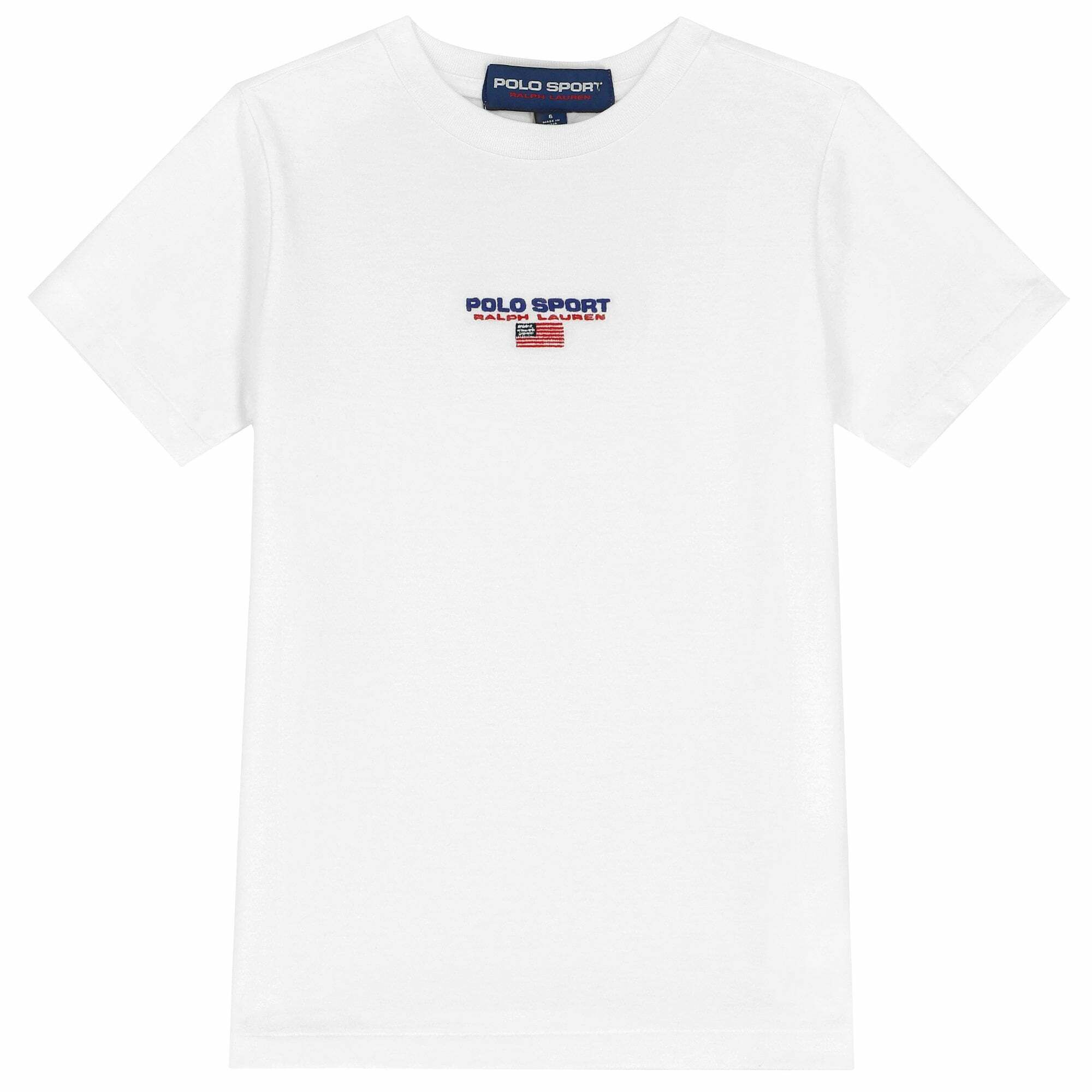 Polo sport t shirt white top