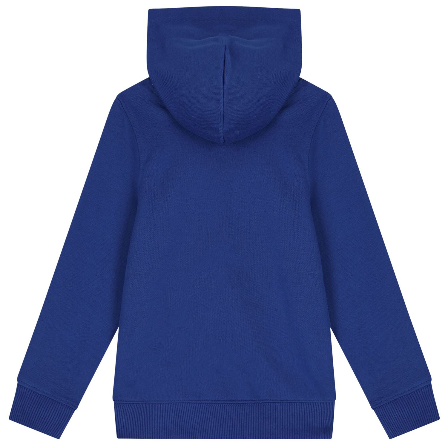 Boys Blue Logo Hooded Top, 3, hi-res