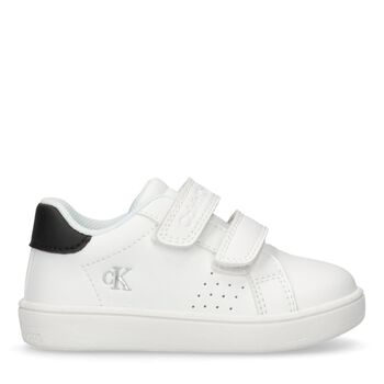 White Logo Trainers