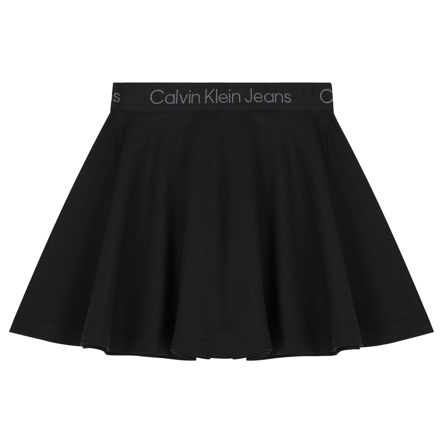 Girls Black Logo Skirt, 1, hi-res image number null