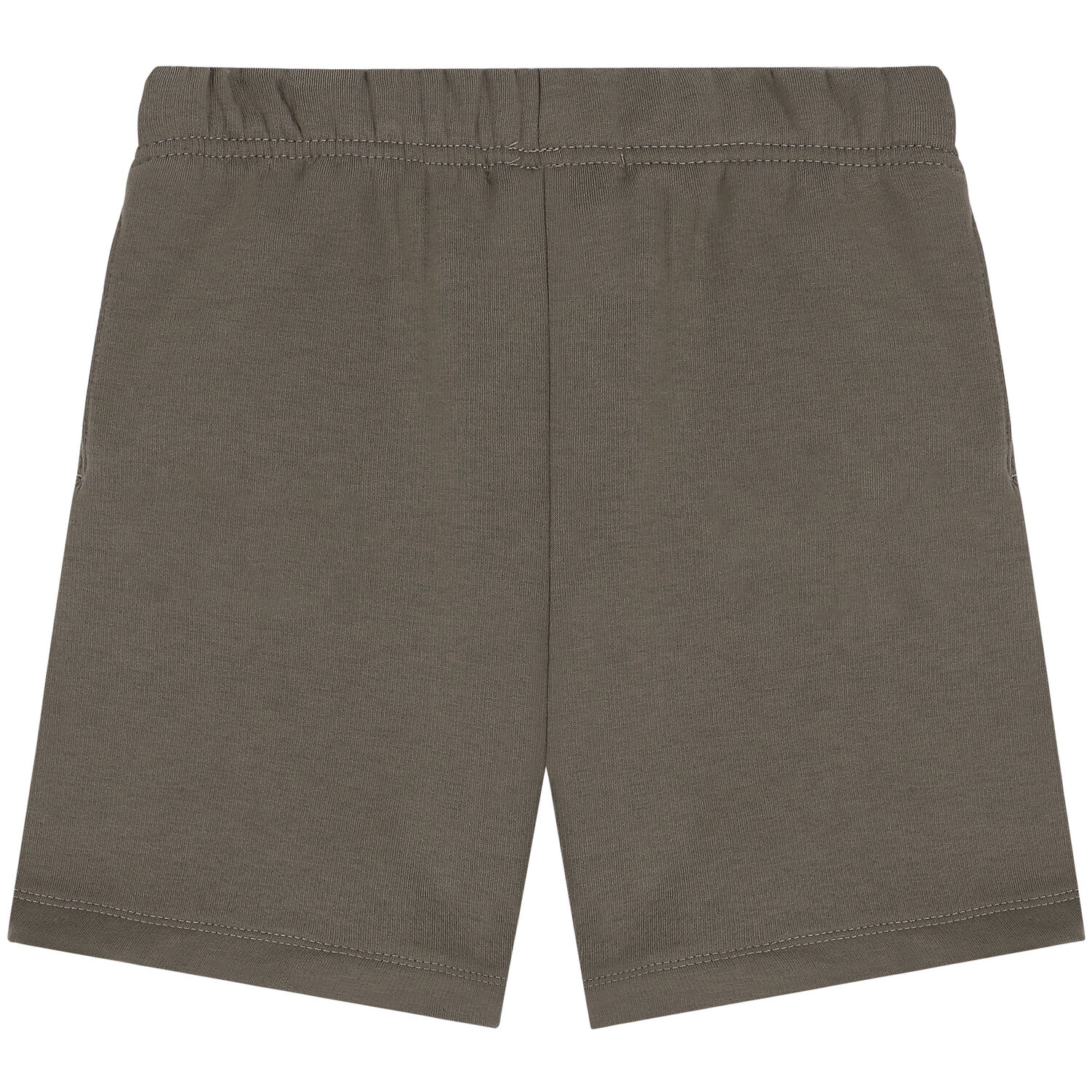 Beige Logo Shorts, 3, hi-res