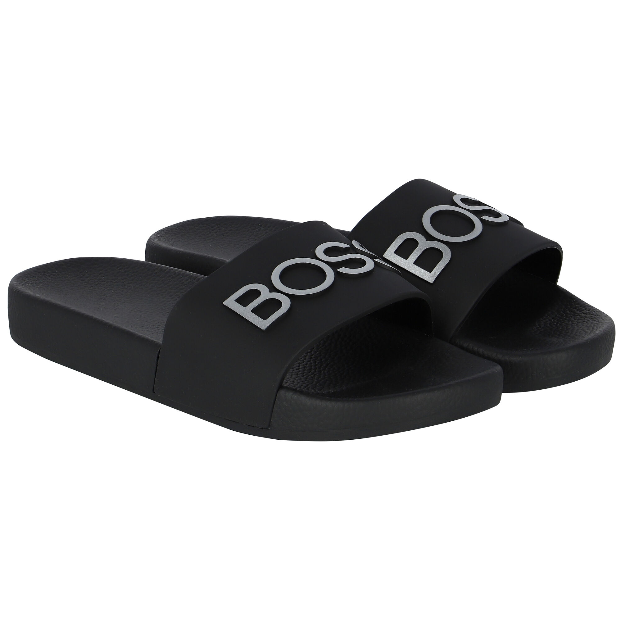 Cheap hugo boss sliders hot sale