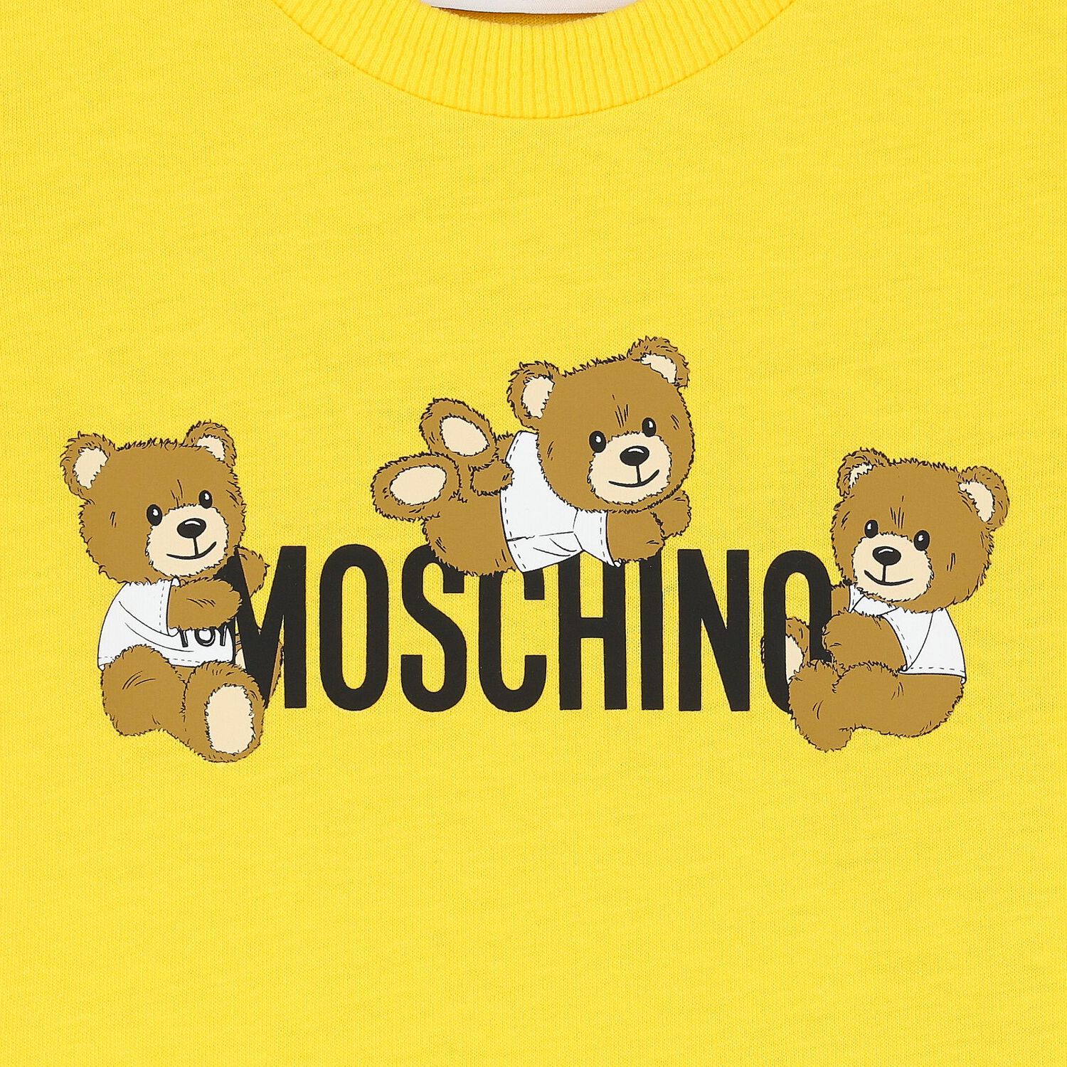 Younger Yellow Teddy Bear Logo T-Shirt, 3, hi-res