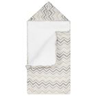 Grey Zig Zag Baby Nest, 5, hi-res