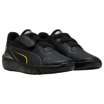 Boys  Black Ferrari Drift Cat Trainers