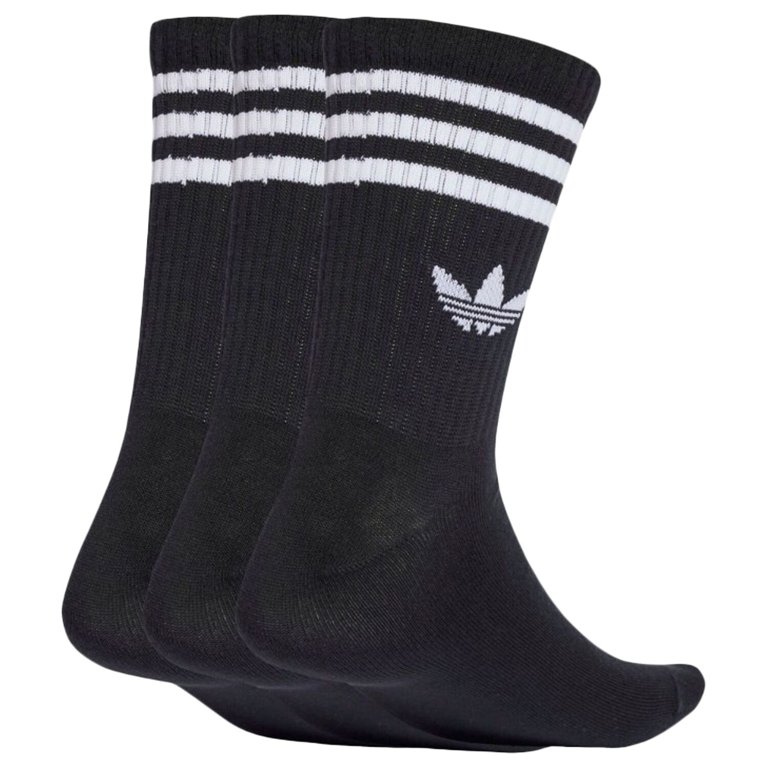 Black Logo Socks ( 3-Pack ), 1, hi-res